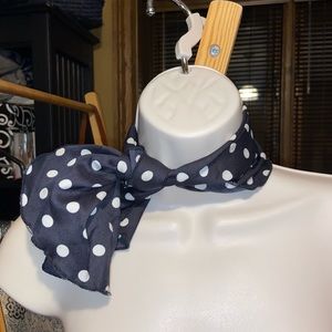 5 for $25.! Black and white polka dot scarf